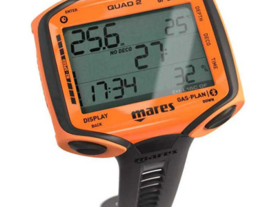 Cambio de pila Mares Quad 2