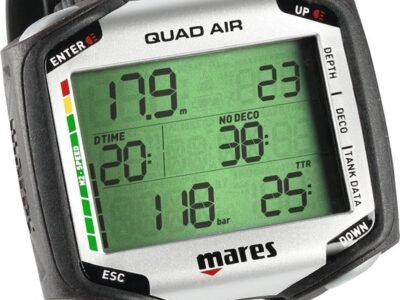 Cambio de pila Mares Quad air